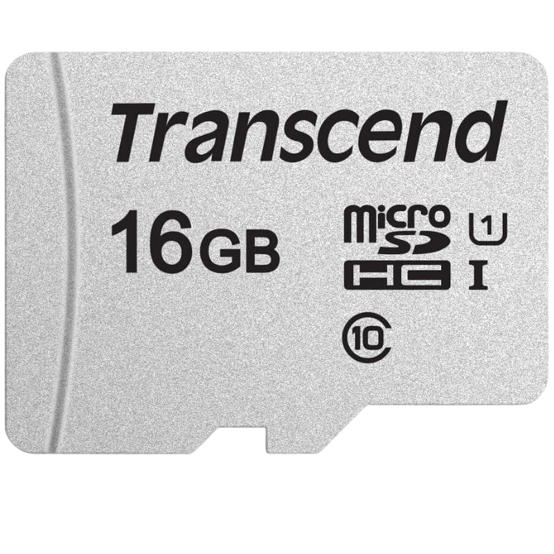 Transcend TS16GUSD300S 16 GB Clase 10 UHS-I UI 95 MB/s Plata - Tarjeta microSD