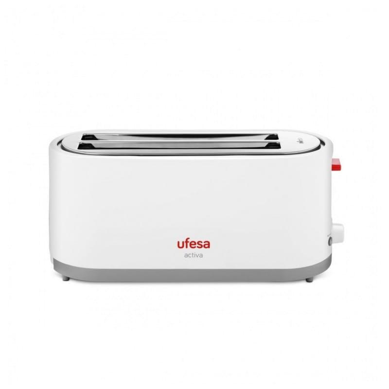 Torradeira Ufesa TT7375 2 fatias 1400 W Cinzento vista frontal