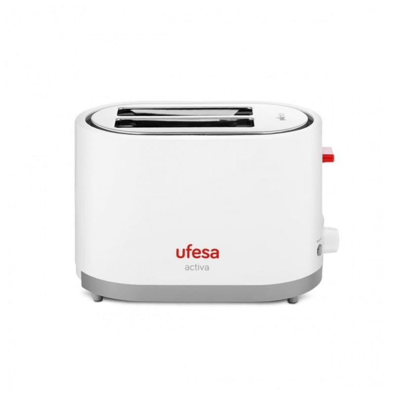 Tostadora Ufesa TT7385 2 rebanadas 800 W Gris vista de frente