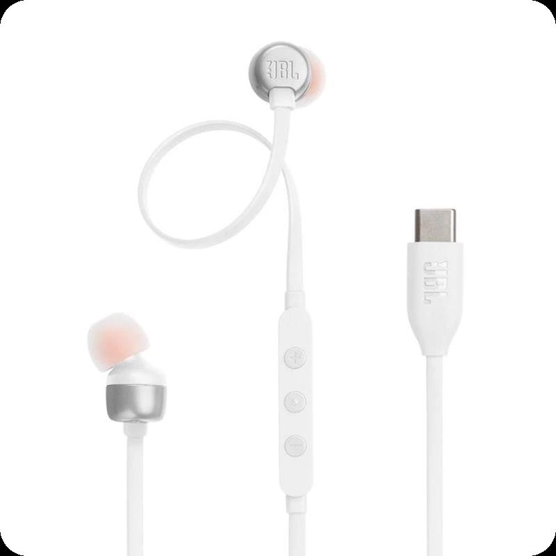 JBL Tune 310C USB-C Blanco - Auriculares In-Ear