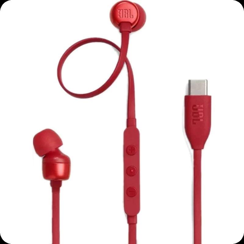 JBL Tune 310C USB-C Vermelho - Auriculares In-Ear