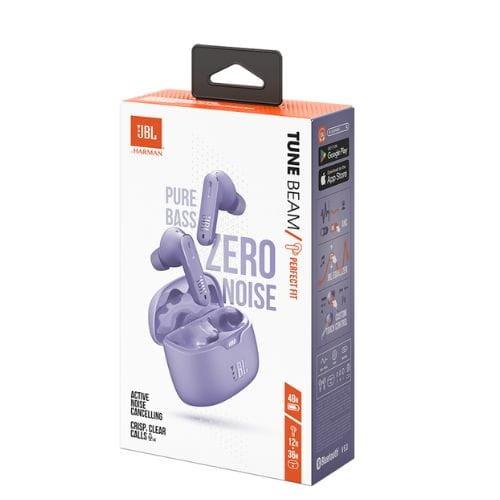 JBL Tune Beam Violeta - Auriculares Bluetooth imagen de la caja
