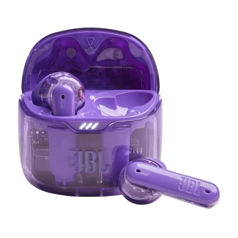 JBL Tune Flex Ghost Edition Púrpura - Auriculares Bluetooth