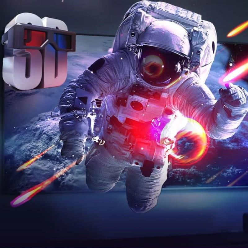 3D de TV98 ATV Pro 8K H313 2GB/16GB Wifi Dual Android 14 Negro - Android TV