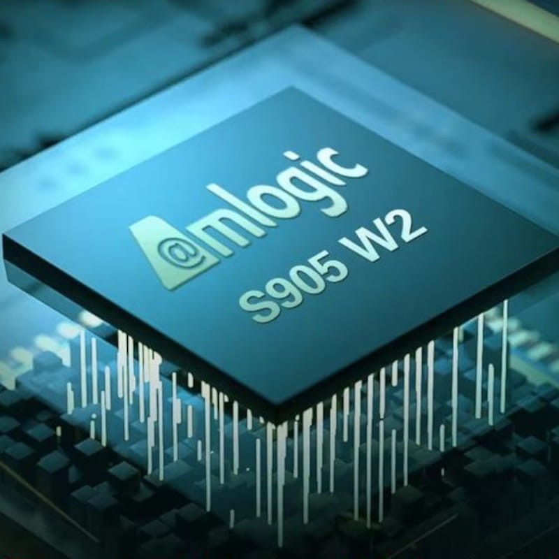 Procesador de TV98 ATV W2 8K S905W2 4GB/32GB Wifi Dual Android 14 Negro - Android TV