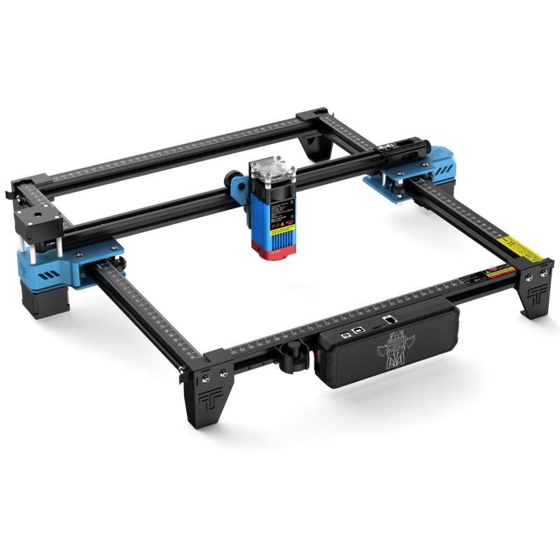 Graveur laser noir Two Trees TTS 55 Pro avec zone de travail de 300 x 300 mm