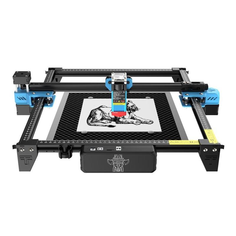 Graveur laser noir Two Trees TTS 55 Pro avec technologie LD+FAC+C-Lens et carte mère MCU 32 bits