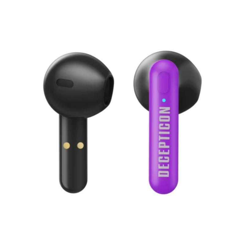 Detalle de los Auriculares TWS Transformers TF-T03 Púrpura