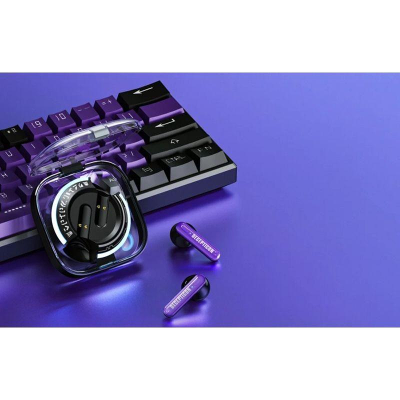 Auriculares gaming TWS Transformers TF-T03 Púrpura