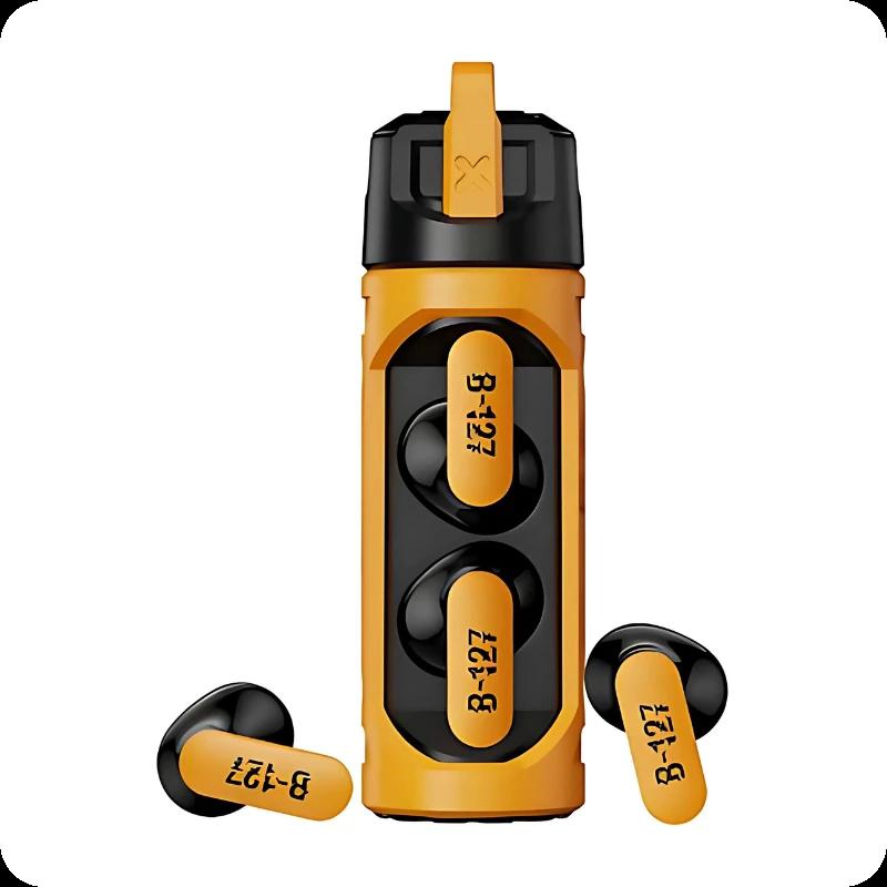 TWS Transformers TF-T11 Bluetooth Jaune - Ecouteurs sans fil