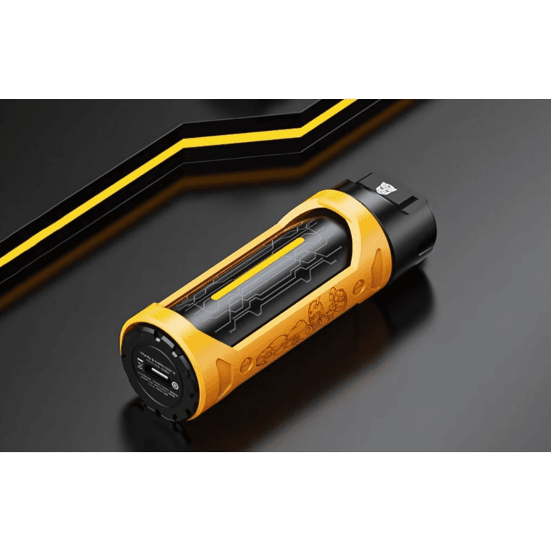 Perspective des écouteurs TWS Transformers TF-T11 Jaune