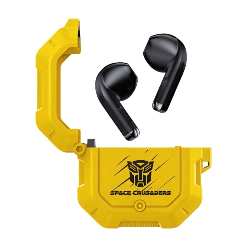TWS Transformers TF-T12 Bluetooth Jaune - Ecouteurs sans fil