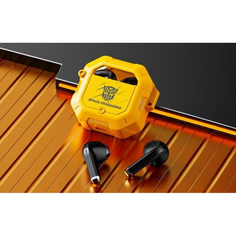 Vue d'ensemble des Écouteurs TWS Transformers TF-T12 Jaune