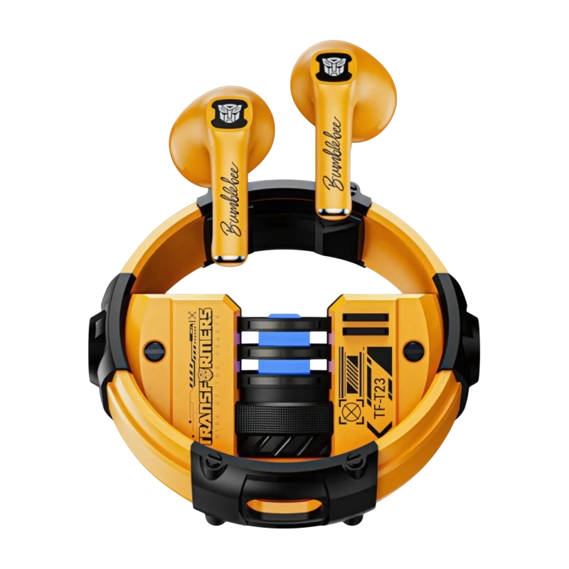 TWS Transformers TF-T23 Bluetooh Jaune - Ecouteurs sans fil