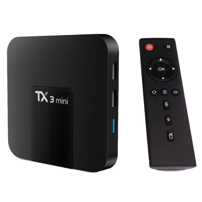 Tanix TX3 Mini-A 4K 2 Go/16 Go Double Wifi Android 10 - Télécommande Android TV