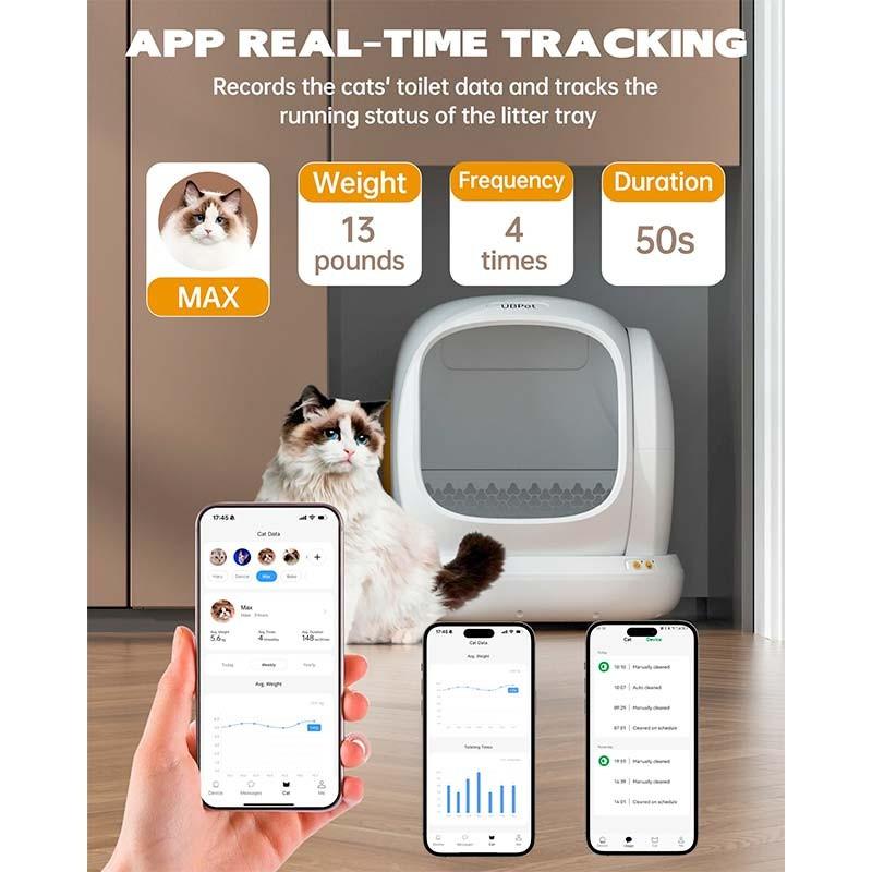 UBPet UCAT C20 - control remoto vía app