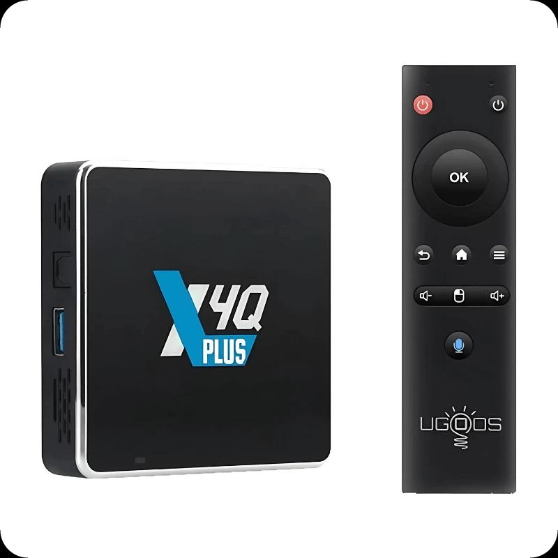 UGOOS X4Q Plus S905X4 4 GB/64GB Dual Wifi Bluetooth Android 11 - Android TV