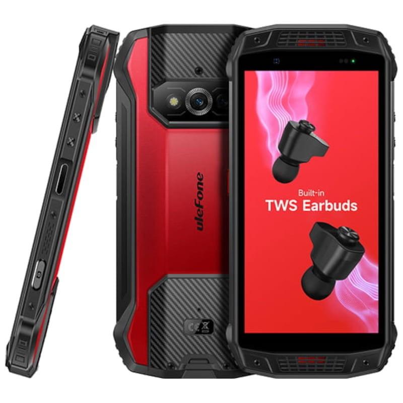 Ulefone Armor 15 NFC 6GB/128GB Vermelho - Lado
