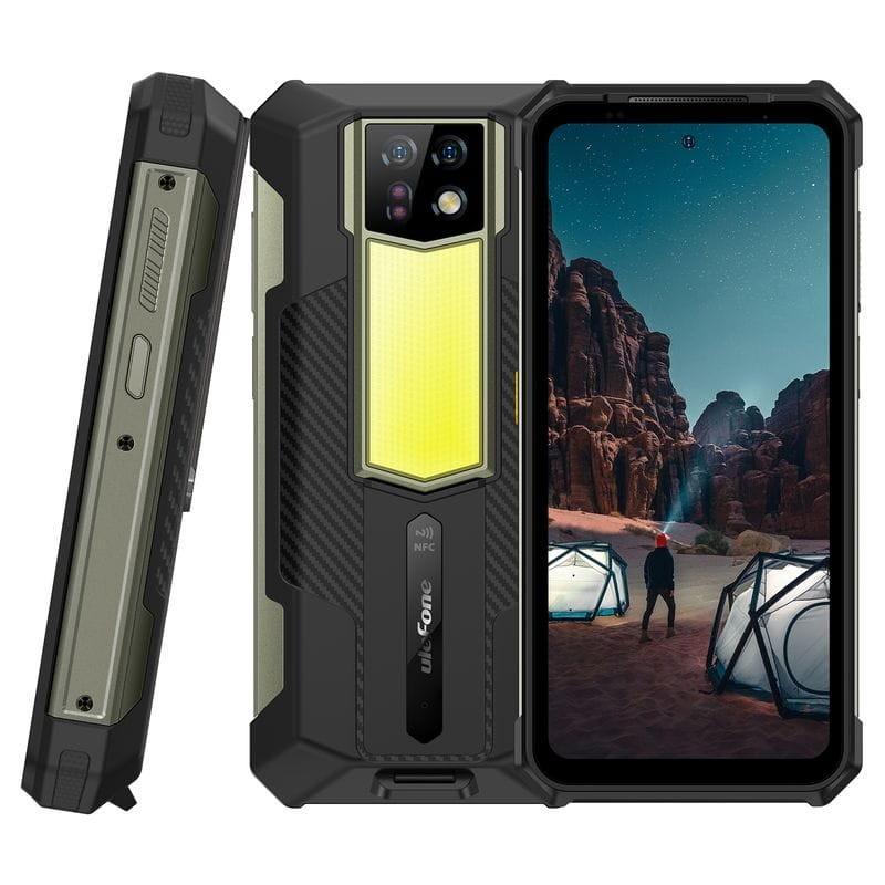 Lateral de Ulefone Armor 24 12GB/256GB Negro - Teléfono móvil rugged