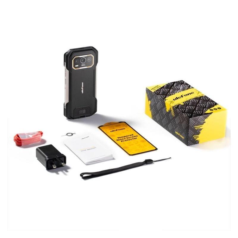 Conteúdo de Ulefone Armor 27 12GB/256GB Preto - Telefone Robusto
