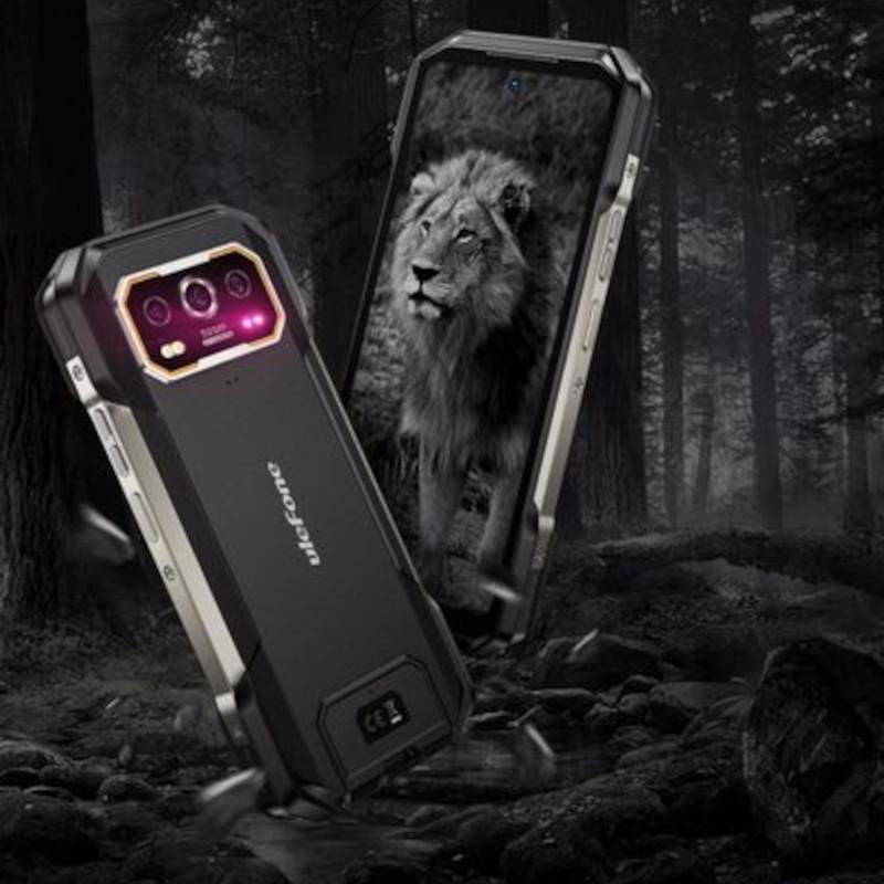 Frontal de Ulefone Armor 27 Pro 5G 12GB/256GB Preto - Telemóvel Robusto