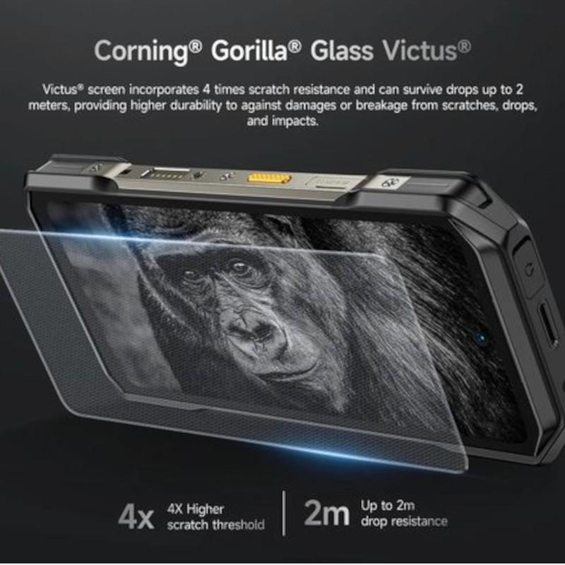 Vidro de Ulefone Armor 27 Pro 5G 12GB/256GB Preto - Telemóvel Robusto