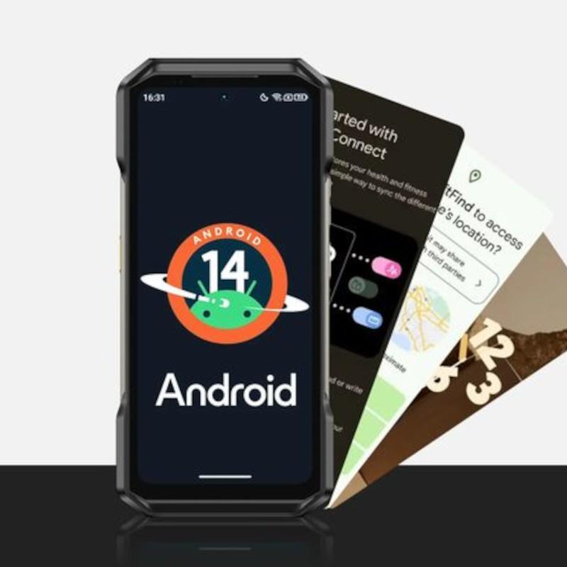 Android de Ulefone Armor 27T Pro 5G 12GB/256GB Negro - Teléfono Móvil Rugged