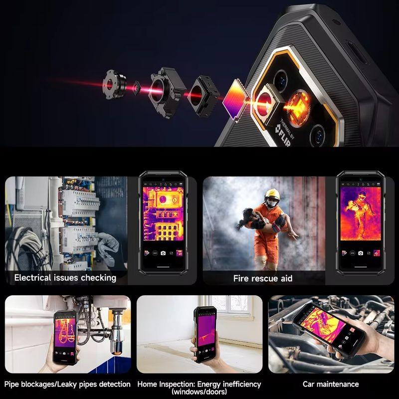 Cámara térmica de Ulefone Armor 27T Pro 5G 12GB/256GB Negro - Teléfono Móvil Rugged