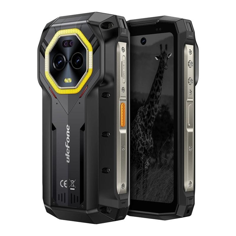 Lados de Ulefone Armor Mini 20 Pro 5G 8GB/256GB Preto - Telemóvel