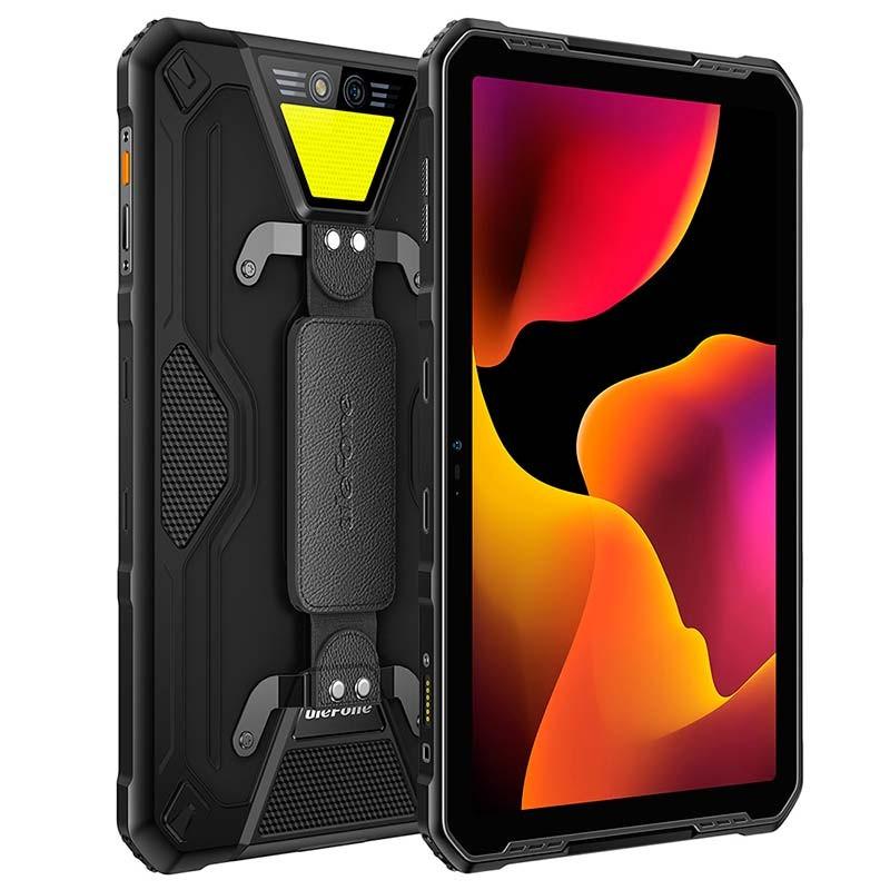 vista frontal y trasera de la Tablet Rugged Ulefone Armor Pad 2 Negro