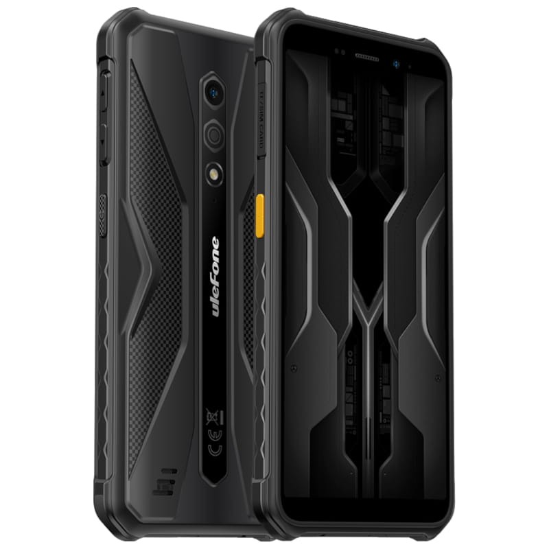 vista frontal y trasera del Ulefone Armor X12 Pro 4GB/64GB Negro