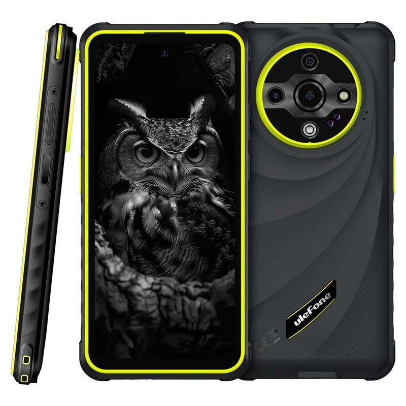 Ulefone Armor X31 Pro 5G 8GB/256GB Verde - vista frontal, traseira e lateral