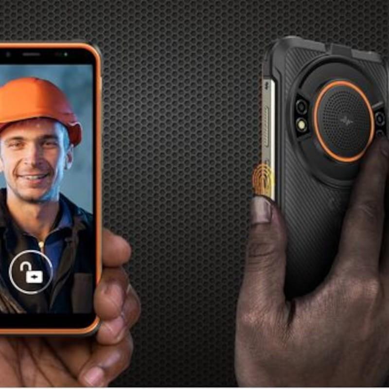Desbloqueo facial de Ulefone Power Armor 16S 8GB/128GB Naranja - Teléfono Móvil Rugged