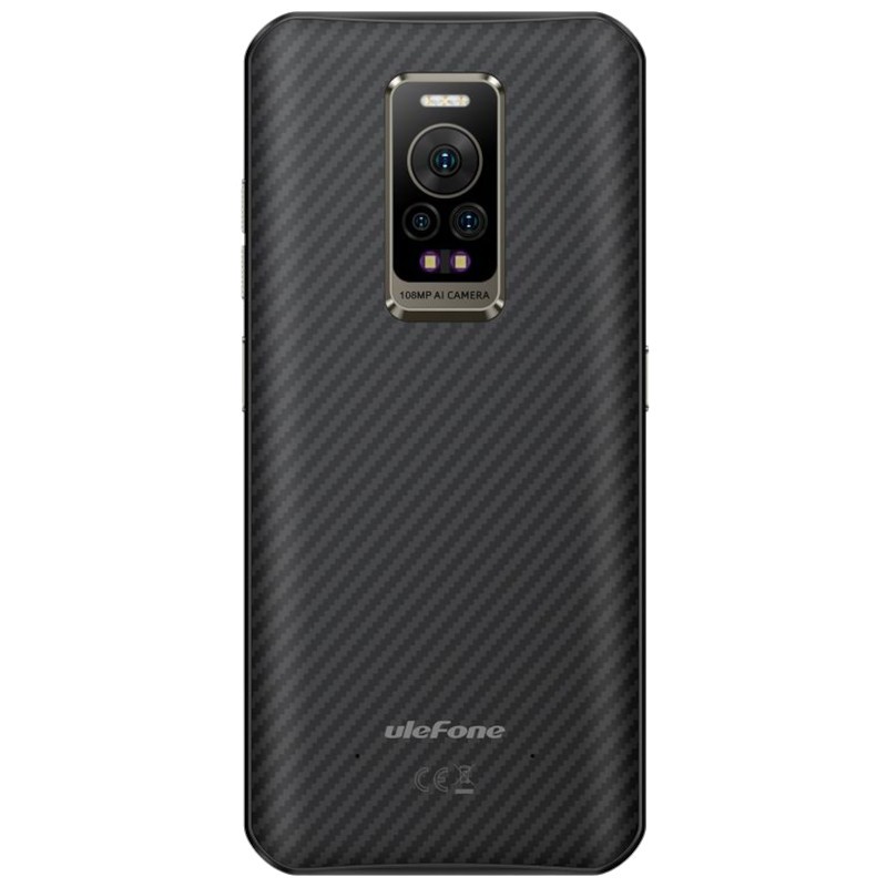 Ulefone Power Armor 17 Pro 8GB/256GB Preto - Telemóvel - Detrás