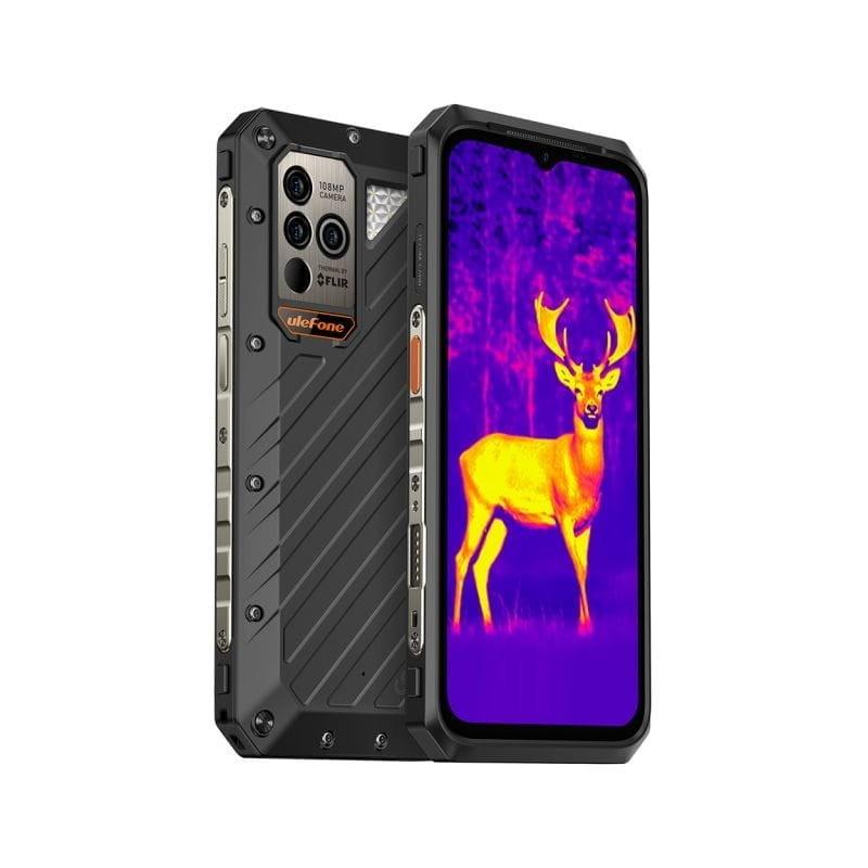 Latérale de Ulefone Power Armor 18T Ultra 12Go/512Go Noir - Téléphone portable