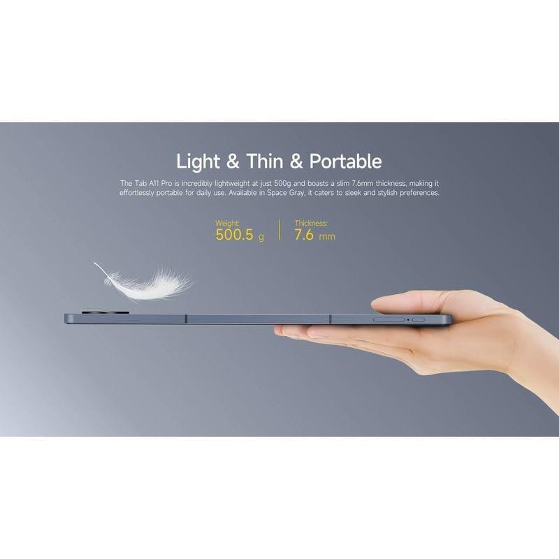 Ulefone Tab A11 4G 6GB/256GB - diseño ligero y delgado