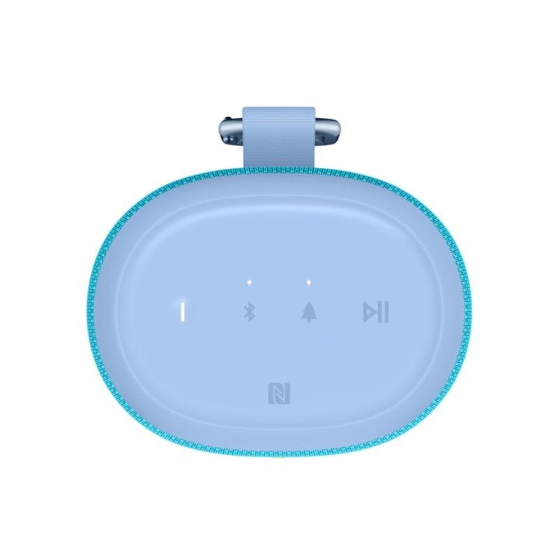 Vista cenital del Altavoz Ultimate Ears EVERBOOM Azul