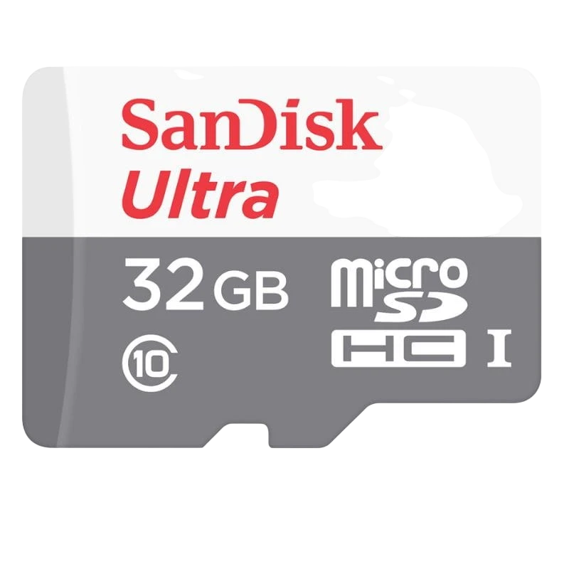 SanDisk Ultra UHS-I 32 GB Clase 10 Gris / Blanco - Tarjeta microSD