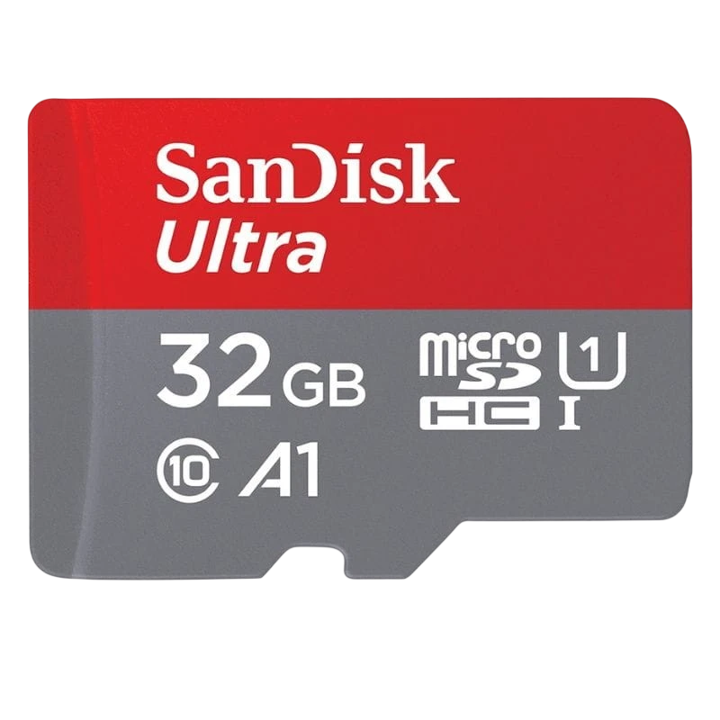 SanDisk Ultra HC I 32 GB A1 Clase 10 Gris / Rojo - Tarjeta microSD