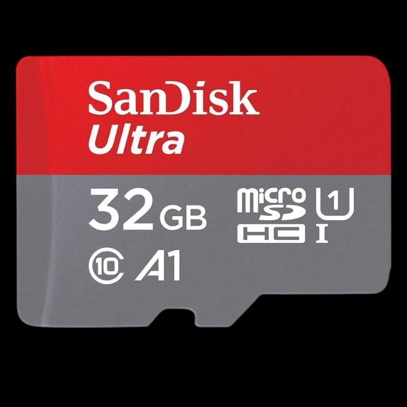 SanDisk Ultra HC I 32 GB A1 Clase 10 Gris / Rojo - Tarjeta microSD