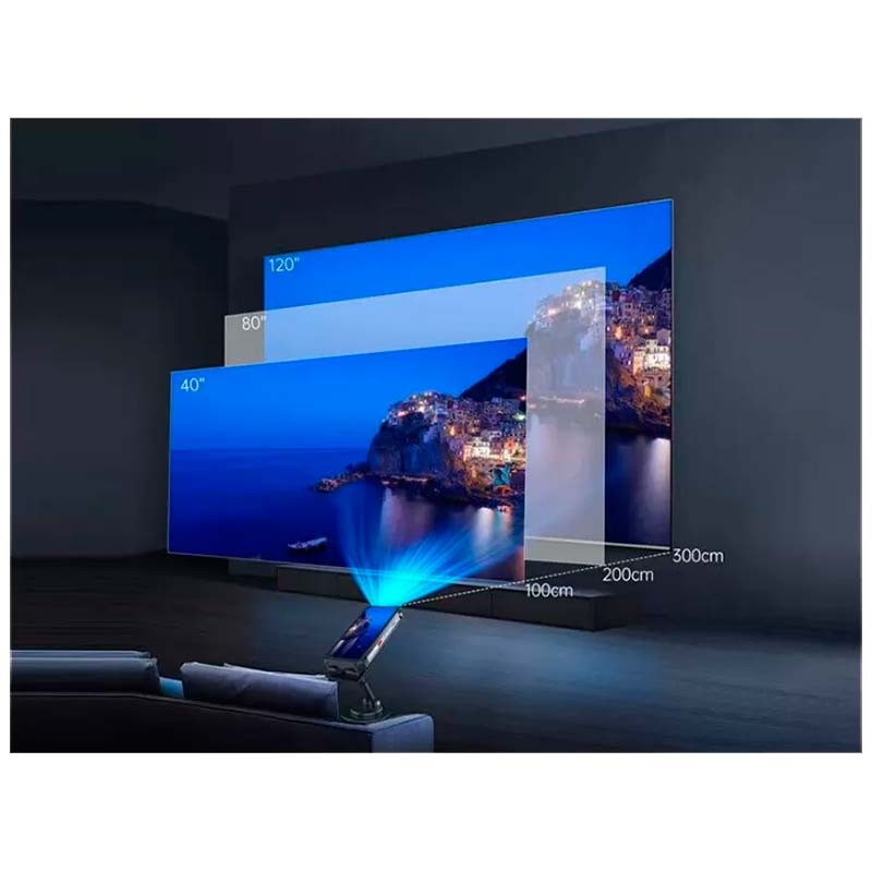 tamaño del proyector del Unihertz 8849 Tank 3 Pro 5G 18GB/512GB Negro