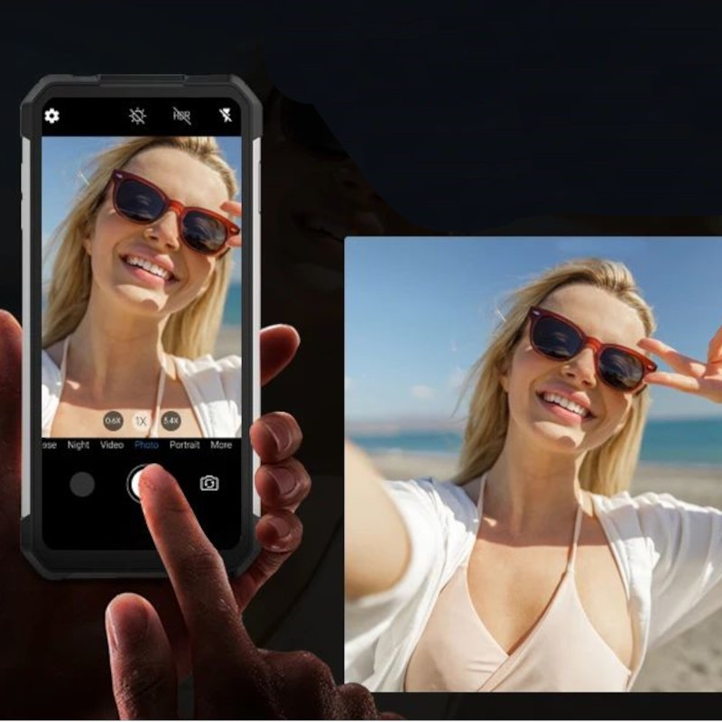 Cámara de Unihertz 8849 Tank 3S 12GB/256GB Negro - Teléfono móvil