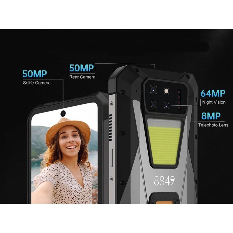 Gran calidad de Unihertz 8849 Tank 3S 12GB/256GB Negro - Teléfono móvil