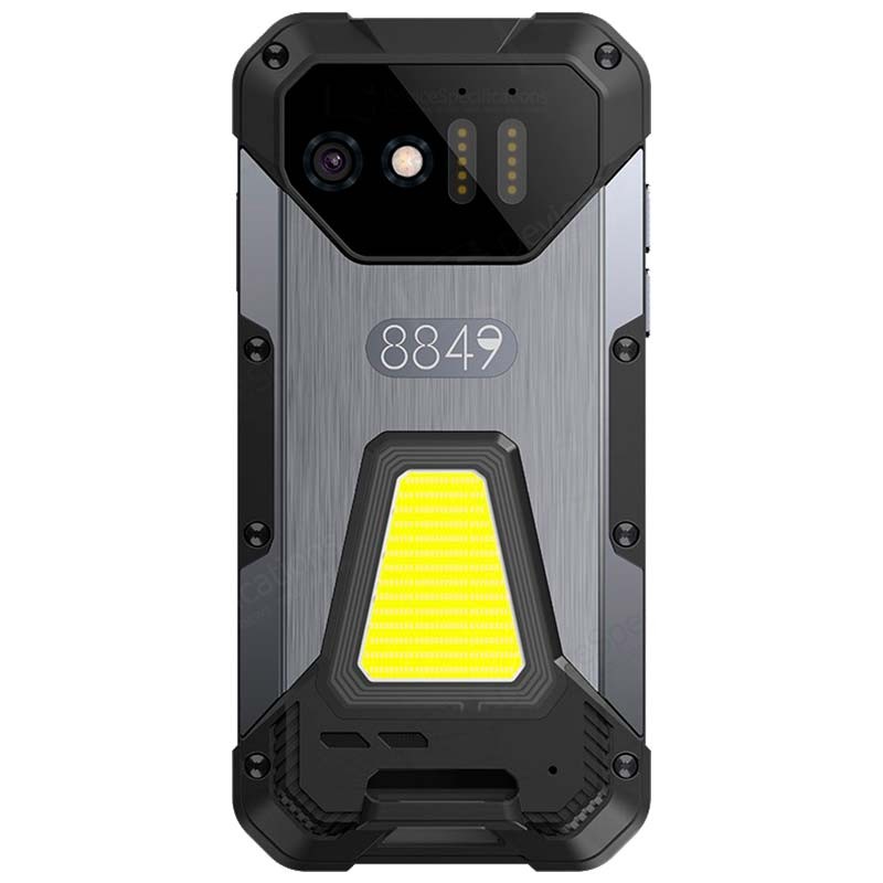 Trasera de Unihertz 8849 Tank Mini 1 8GB/256GB Gris - Teléfono móvil rugged