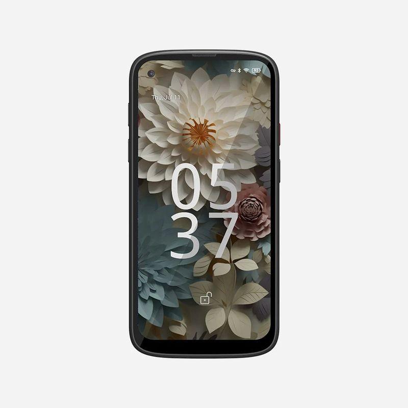 Frontal de Unihertz Jelly Max 5G 12GB/256GB Negro - Teléfono Móvil