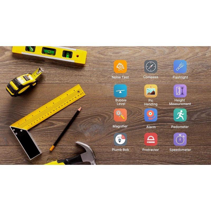 Herramientas de Unihertz Jelly Max 5G 12GB/256GB Negro - Teléfono Móvil