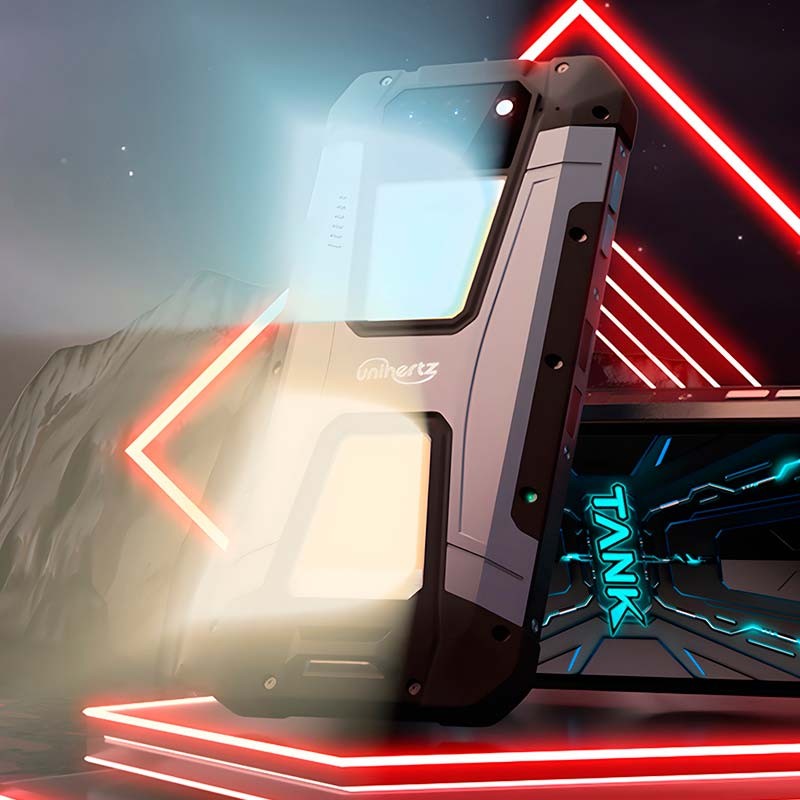 linterna del Teléfono móvil Unihertz Tank 2 12GB/512GB