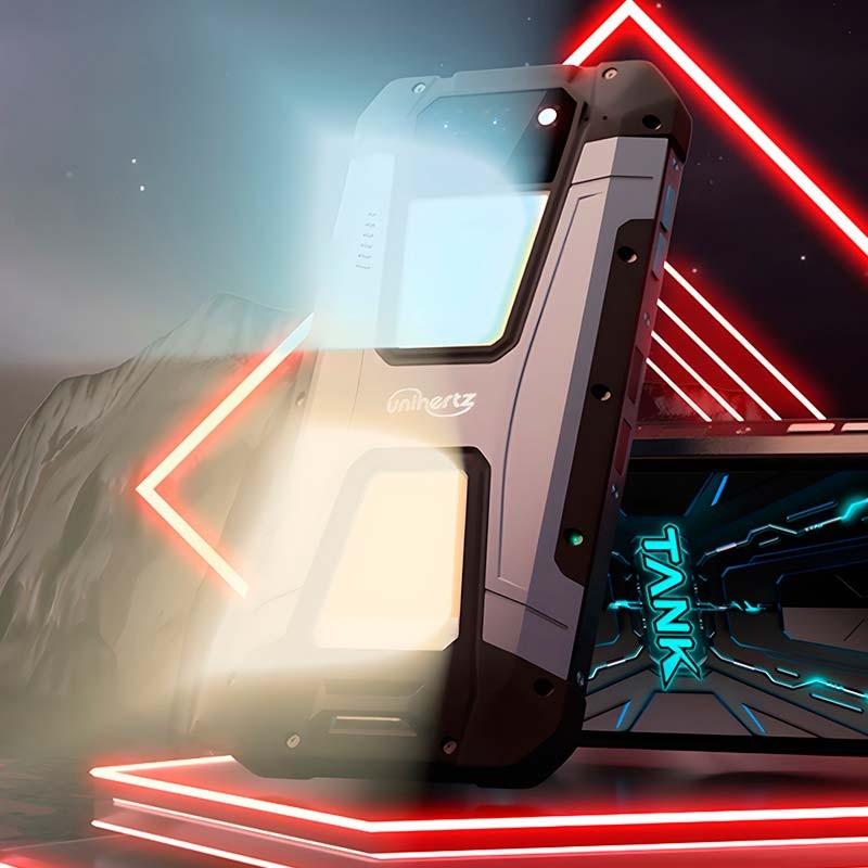 linterna del Teléfono móvil Unihertz Tank 2 12GB/512GB