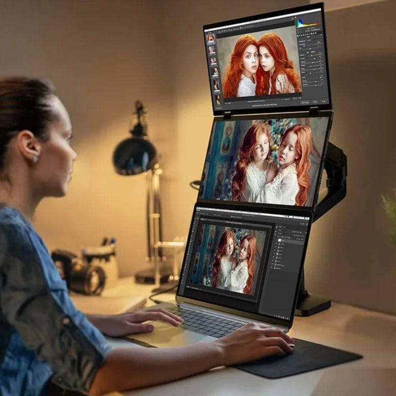 Uperfect  UStation Delta 15.6 FUll HD IPS HDR - Monitor portátil imagen con Pc