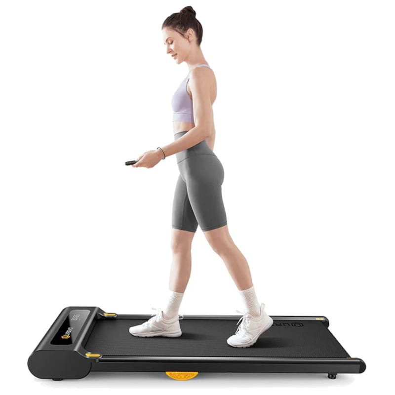 Lateral de Urevo Spacewalk Lite Negro - Cinta de correr